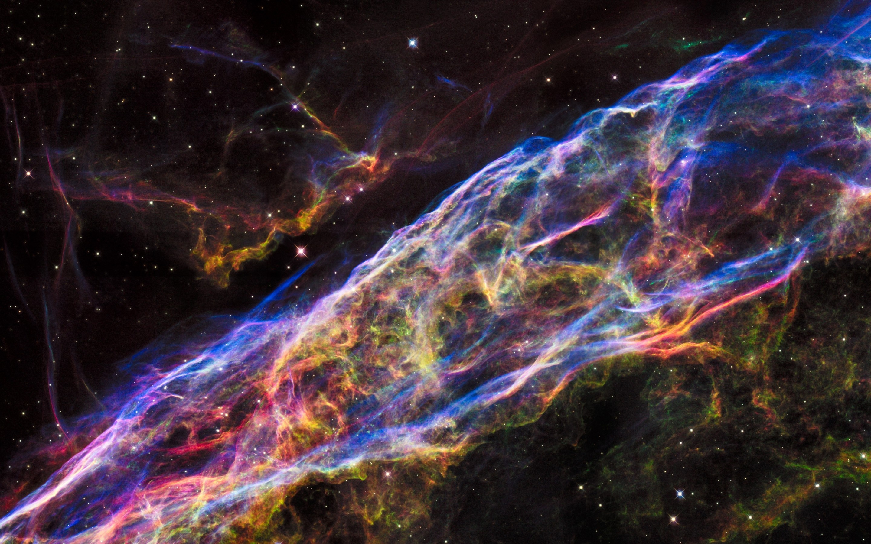 Veil Nebula Hubble - Hubble Space Telescope , HD Wallpaper & Backgrounds