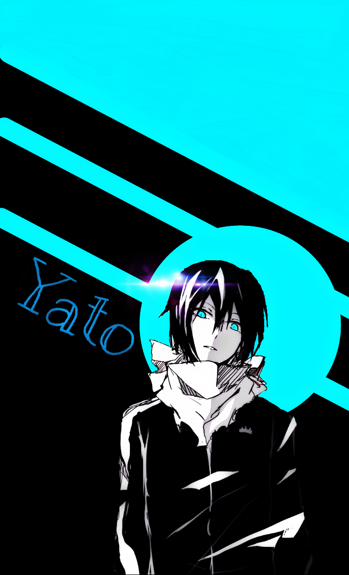 #noragami #yato #kami #anime #wallpaper - Noragami Black And White , HD Wallpaper & Backgrounds