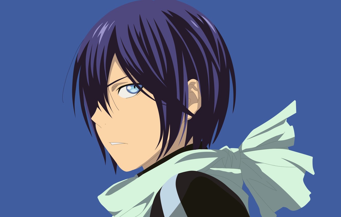 Photo Wallpaper Anime, Guy, God, A Homeless God, Noragami, - Yato Noragami , HD Wallpaper & Backgrounds