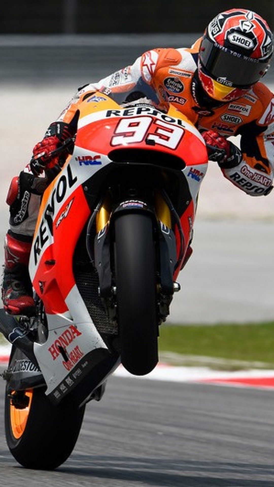 Marc Marquez Iphone Wallpaper - Marc Marquez , HD Wallpaper & Backgrounds