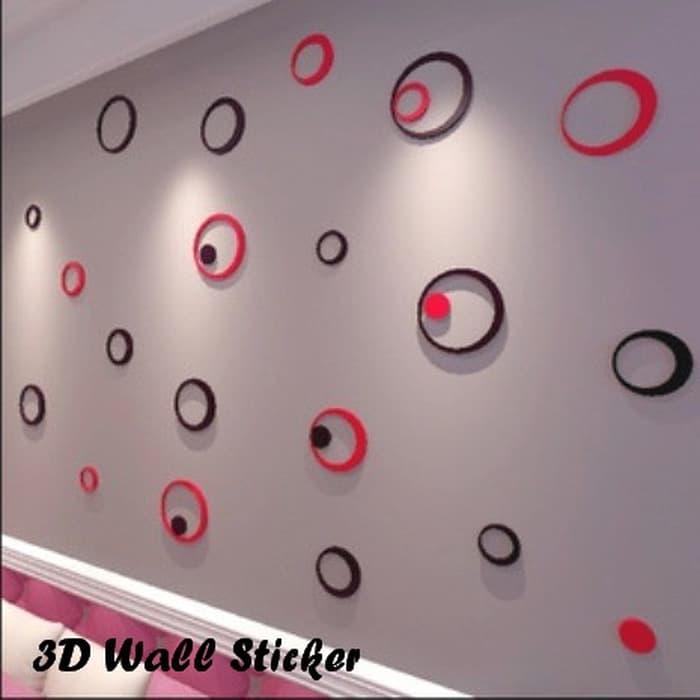 Wall Sticker 3d Wall Sticker Hiasan Dinding Stiker - Hiasan Dinding 3d Dari Kayu , HD Wallpaper & Backgrounds