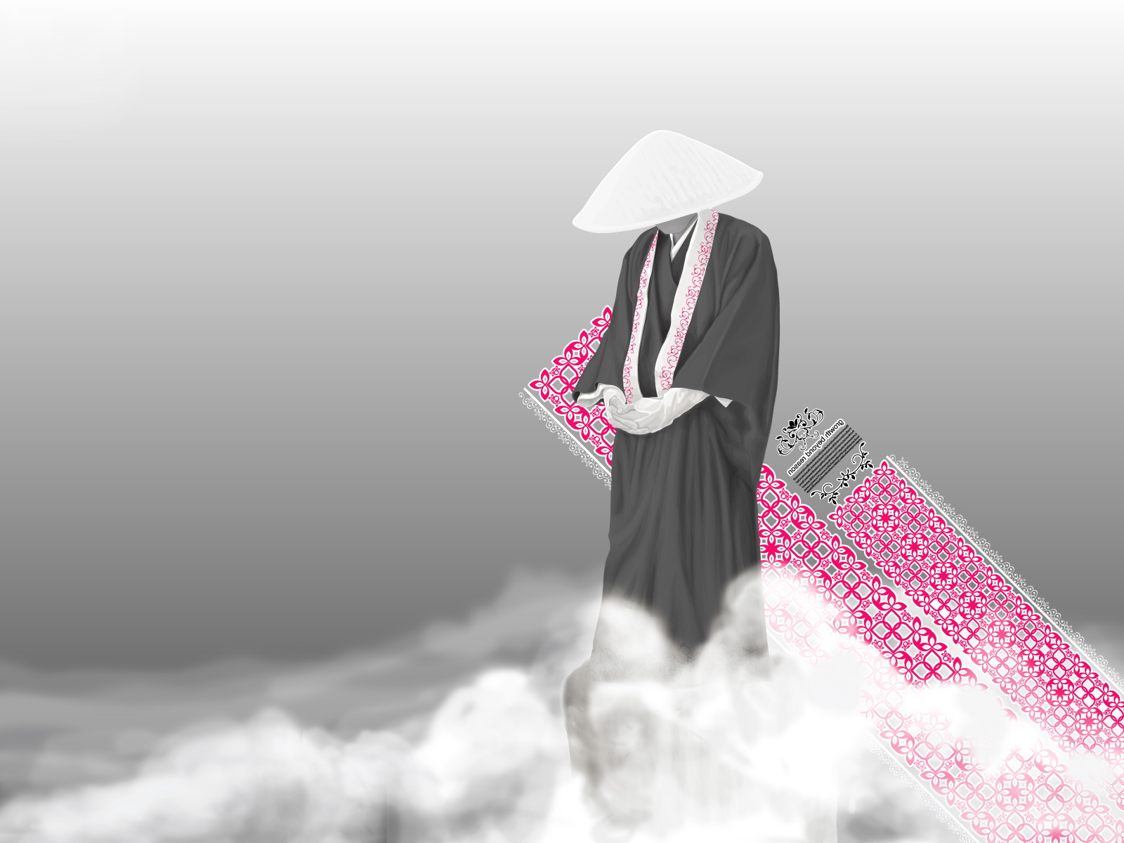 Pink Meditation Wallpaper - Shaolin Master , HD Wallpaper & Backgrounds