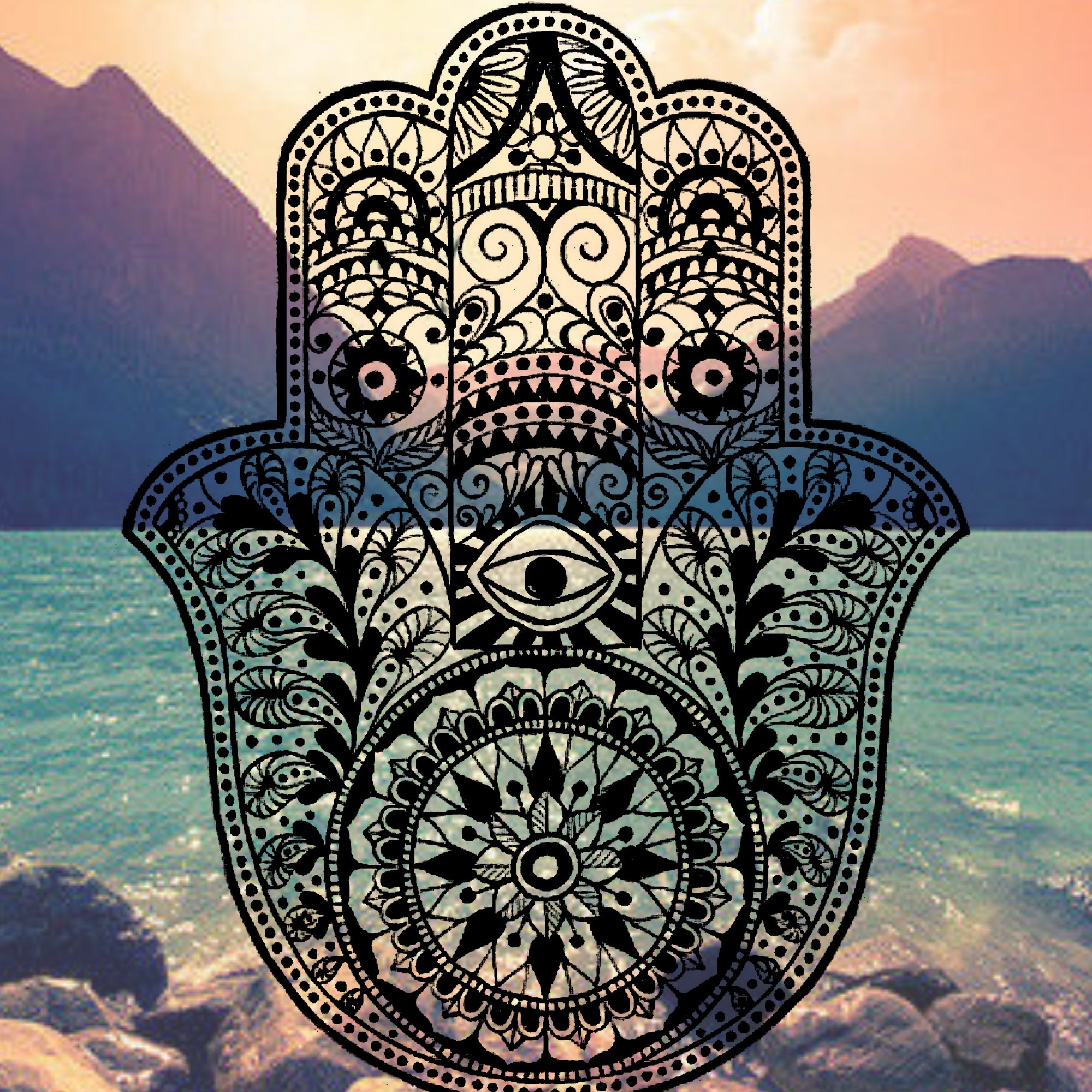 Download Your Free Desktop Wallpaper - Hamsa Hand , HD Wallpaper & Backgrounds