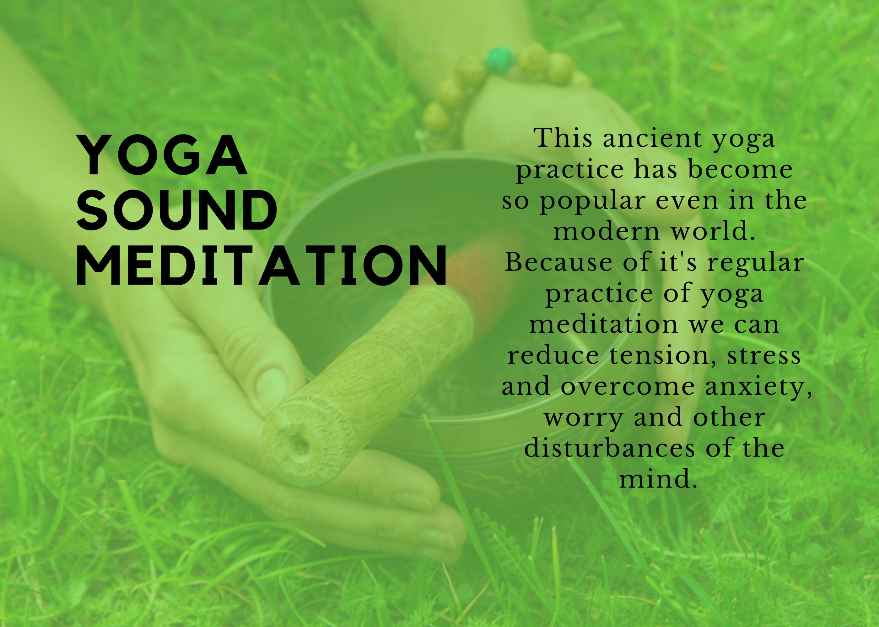 Yoga Meditaion Images Yoga Sound Meditation Hd Wallpaper - Grass , HD Wallpaper & Backgrounds