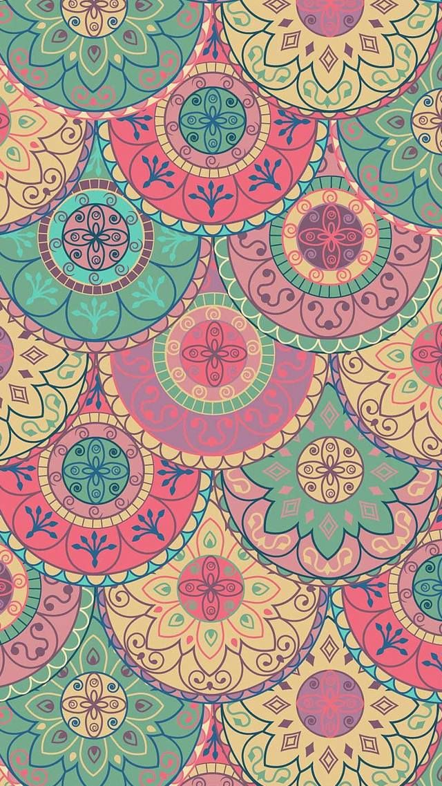 Mandala Design Wallpaper - Pattern Wallpaper For Mobile , HD Wallpaper & Backgrounds