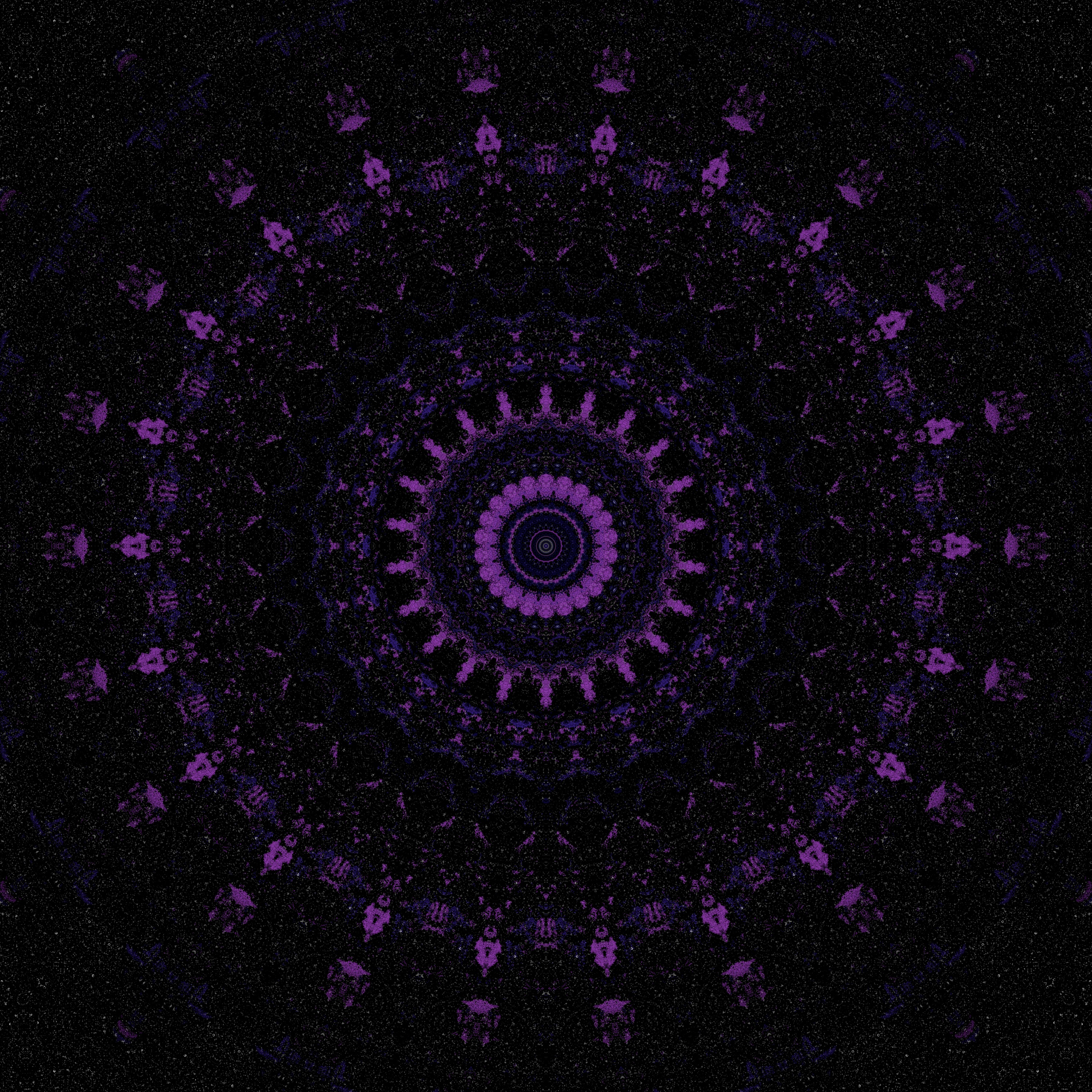 Mandala Pattern Kaleidoscope Ornament Purple - Mandala Hd , HD Wallpaper & Backgrounds