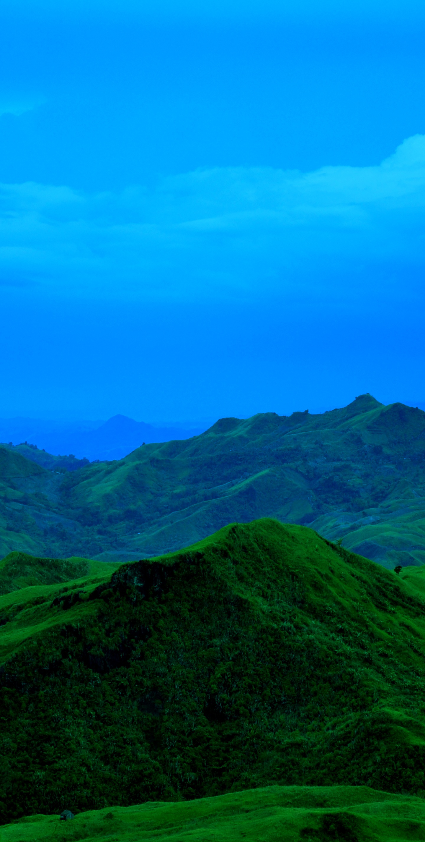 Blue Sky, Mountains, Landscape, Nature, Wallpaper - Hill , HD Wallpaper & Backgrounds