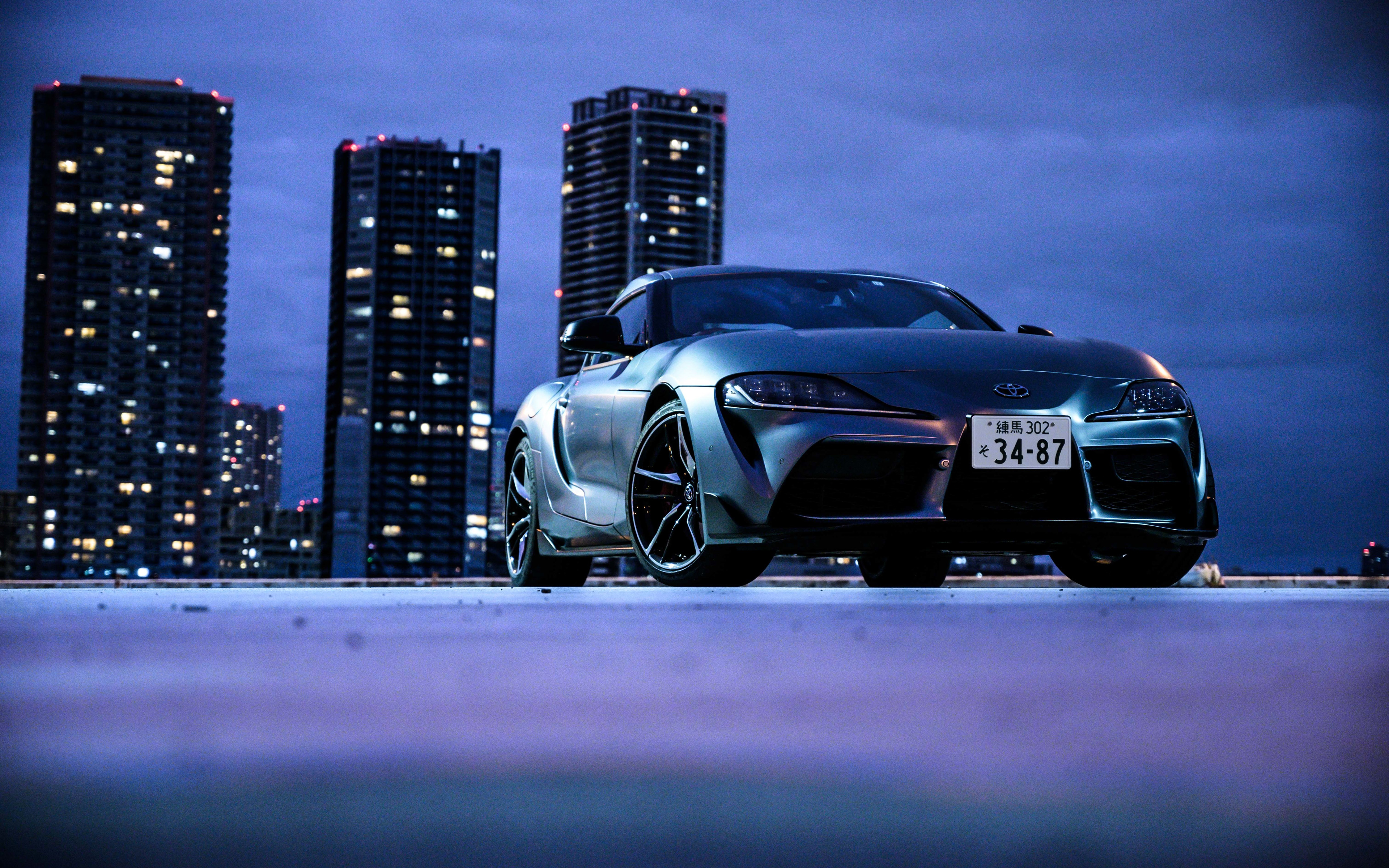 4k, Toyota Gr Supra, Night, A90, 2019 Cars, Supercars, - Lexus Lfa , HD Wallpaper & Backgrounds