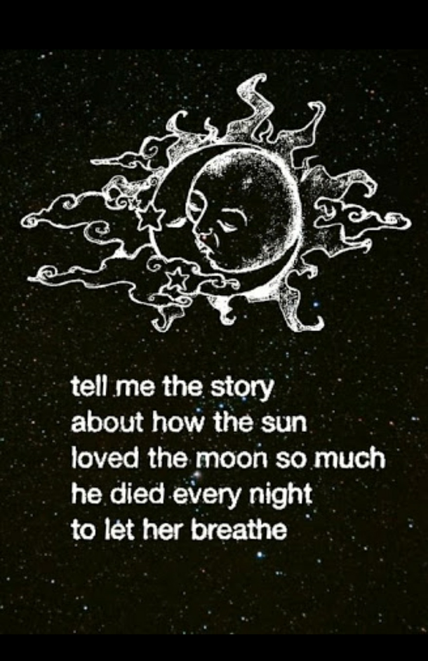 Lyrics Wallpaper - Tell Me The Story About How The Sun Loved The Moon , HD Wallpaper & Backgrounds