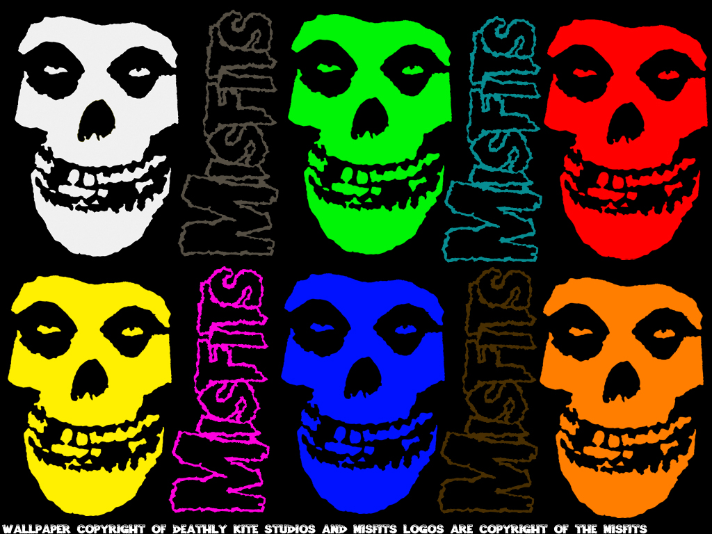 Misfits Skull , HD Wallpaper & Backgrounds