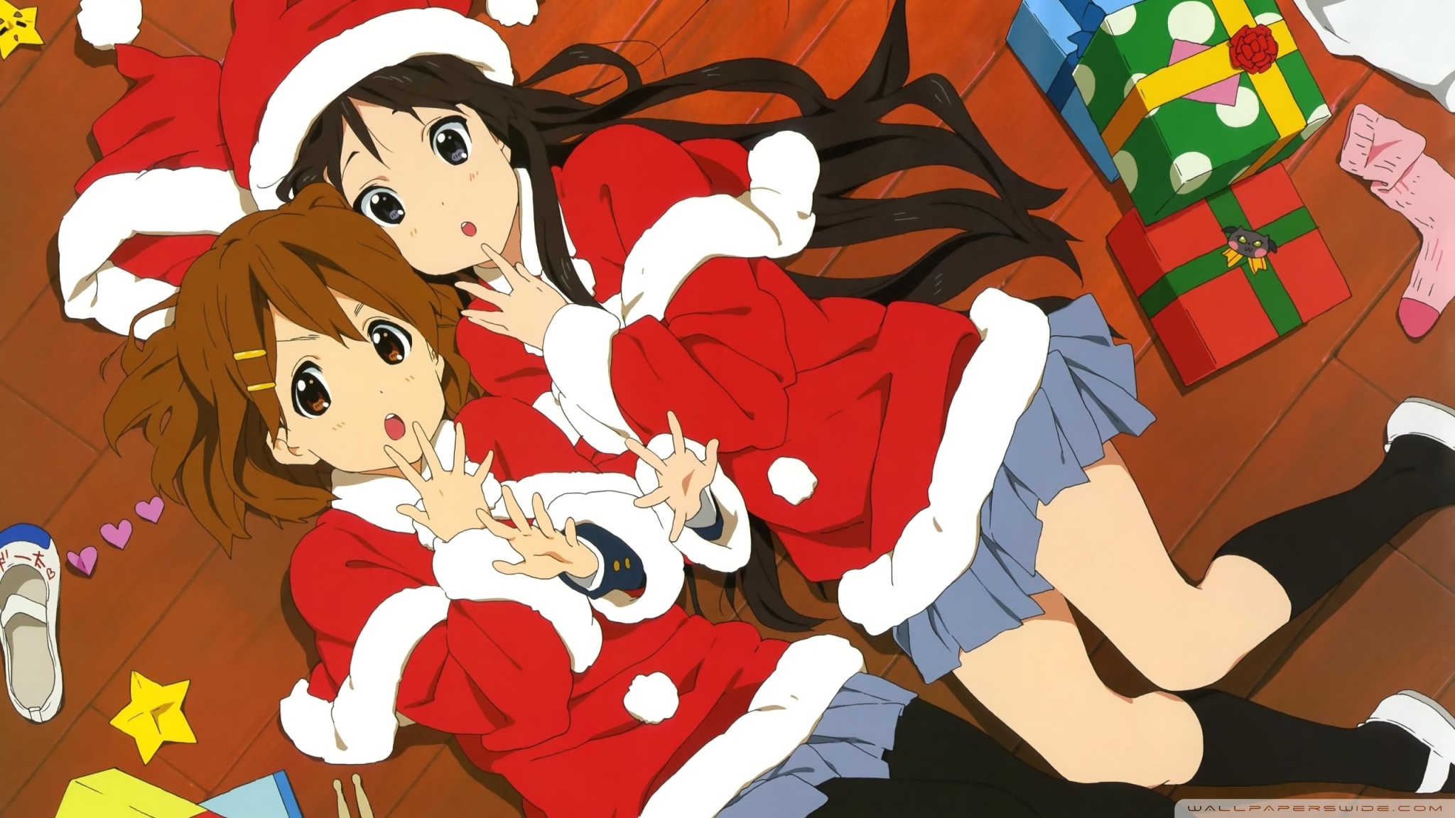 Anime Christmas Wallpaper , HD Wallpaper & Backgrounds