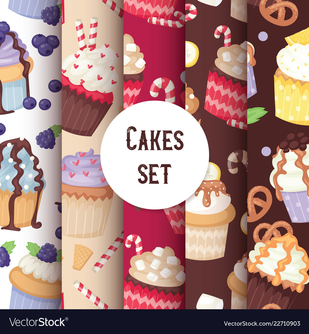 Cake Illustration Vector For Packaging , HD Wallpaper & Backgrounds