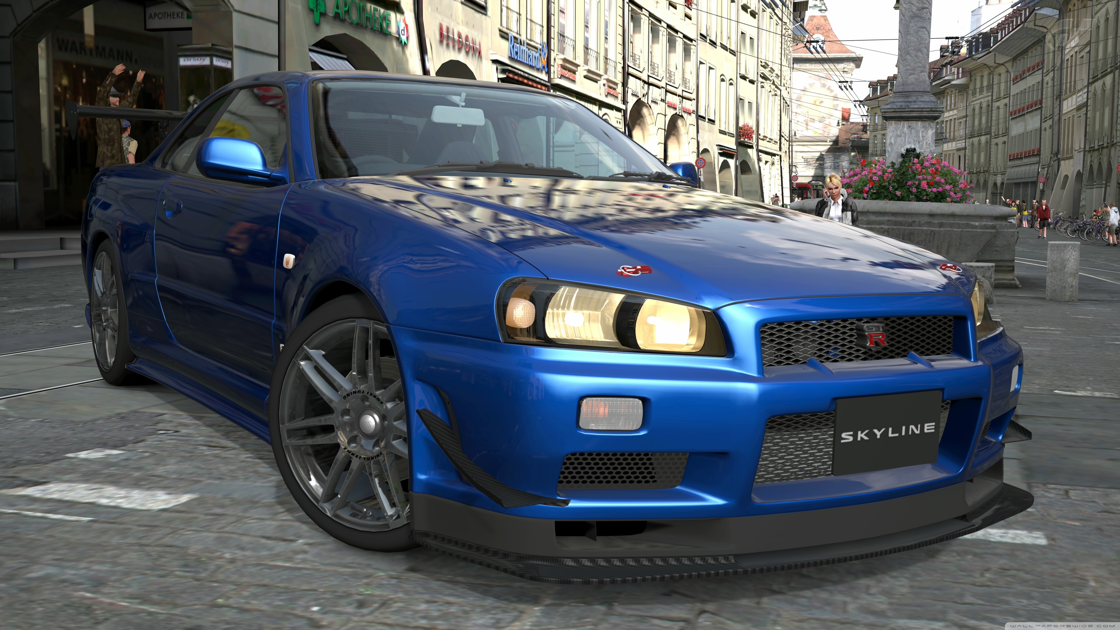 Nissan Skyline R34 Uhd , HD Wallpaper & Backgrounds