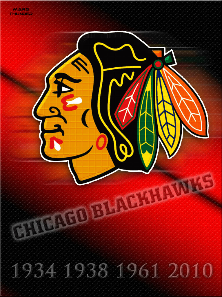 Chicago Blackhawks Wallpaper For Iphone - Chicago Blackhawks Logo , HD Wallpaper & Backgrounds