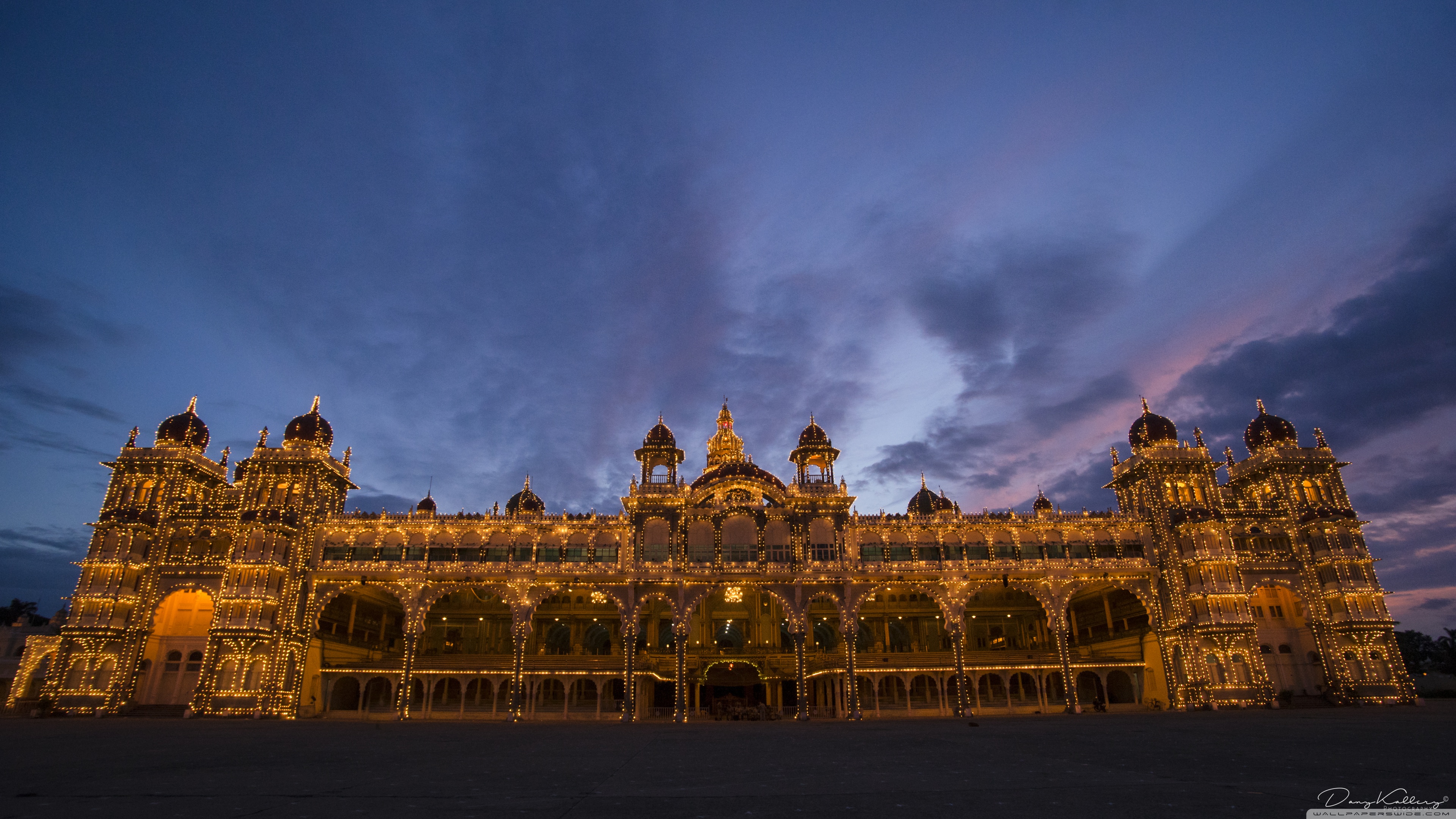 Mysore Palace 1080p , HD Wallpaper & Backgrounds