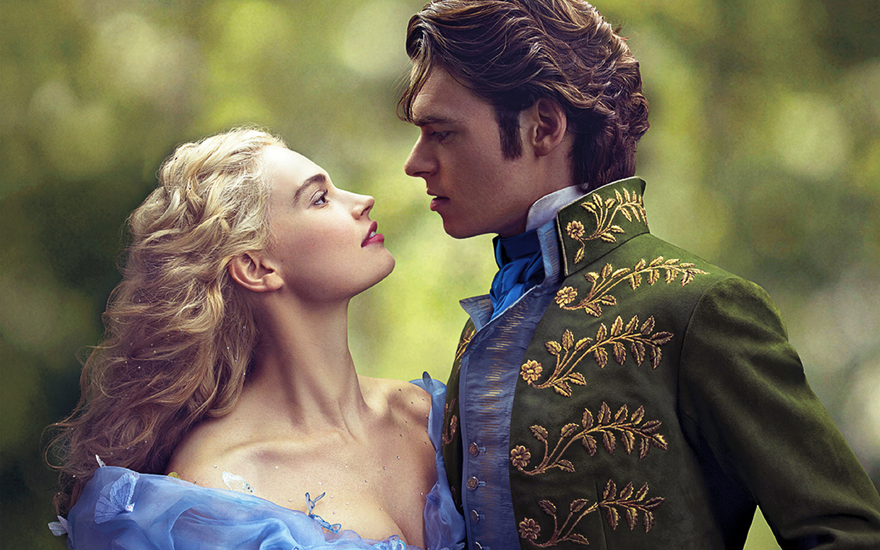 Cinderella And Prince Charming 2015 , HD Wallpaper & Backgrounds