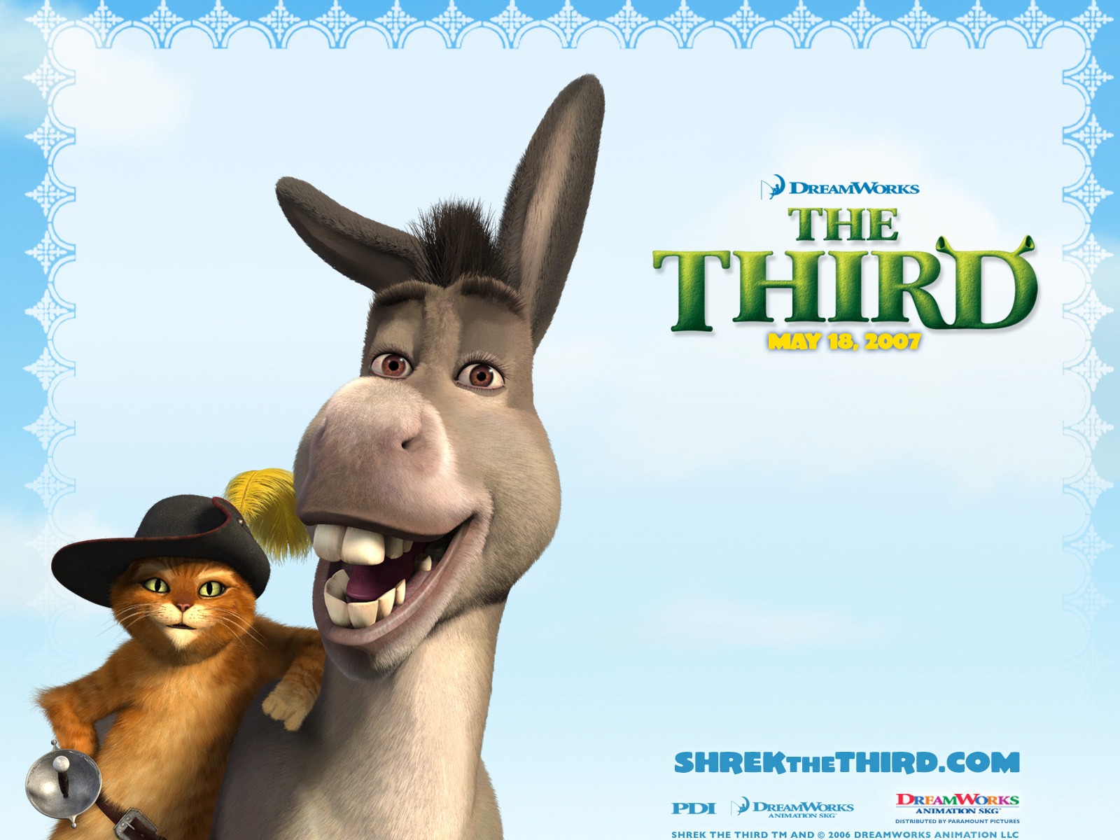Donkey And Cat Shrek Hd Wallpaper Backgrounds Download