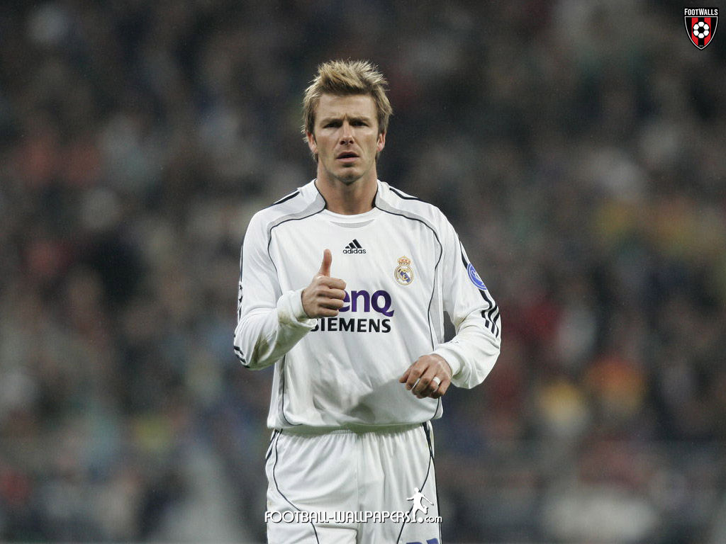 David Beckham Wallpaper - David Beckham Real Madrid , HD Wallpaper & Backgrounds