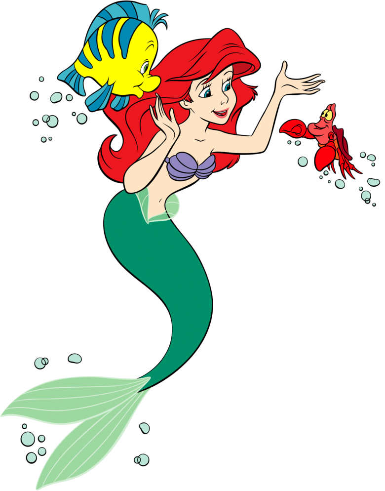 The Little Mermaid, - Disney Little Mermaid Clipart , HD Wallpaper & Backgrounds