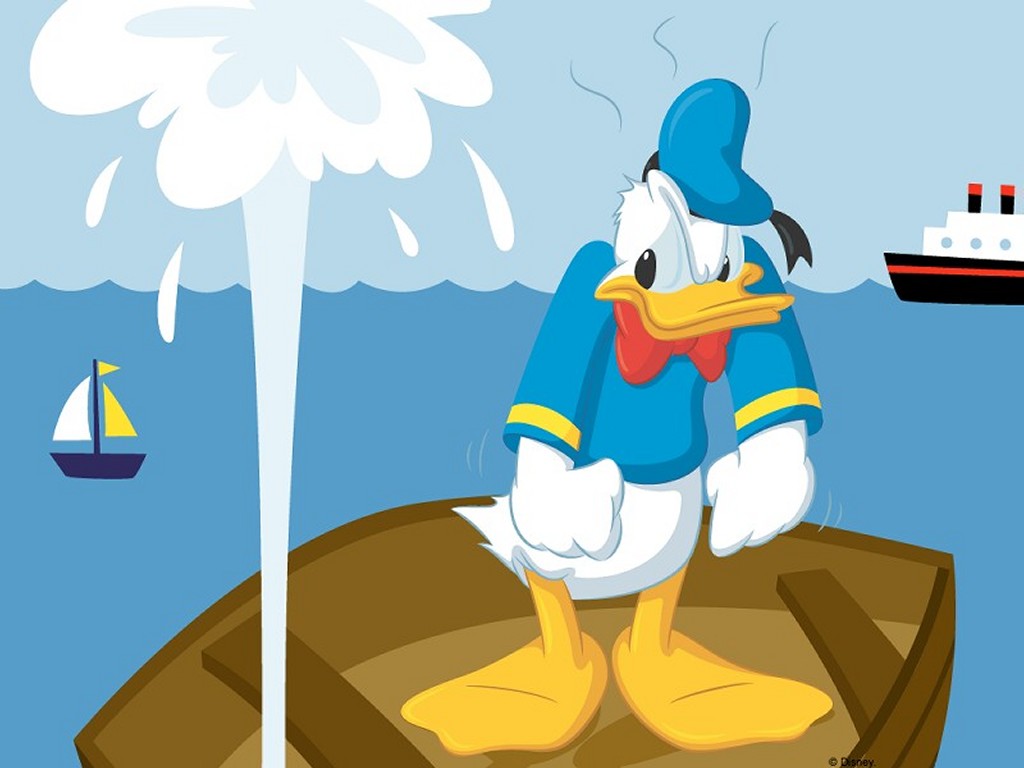 Donald Duck - Donald Duck Bad Luck , HD Wallpaper & Backgrounds