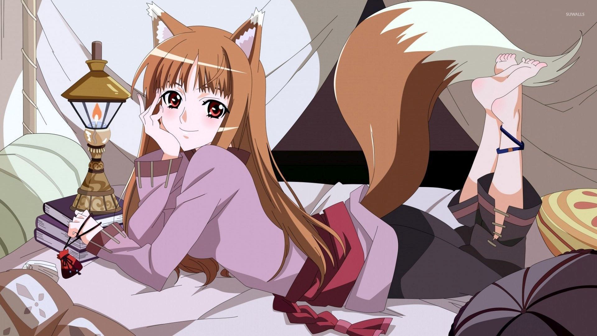 Spice And Wolf Footjob , HD Wallpaper & Backgrounds