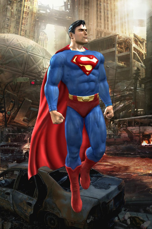 Mk Vs Dc Superman , HD Wallpaper & Backgrounds