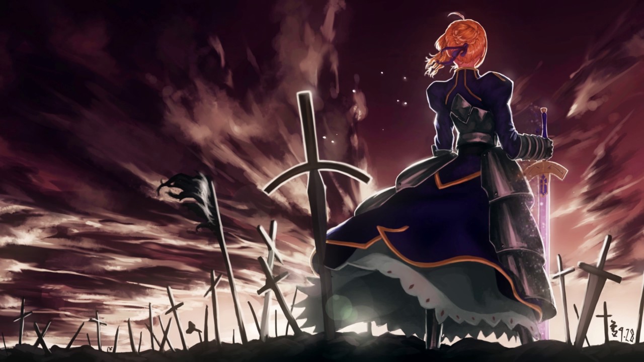 Fate Stay Saber Battlefield , HD Wallpaper & Backgrounds