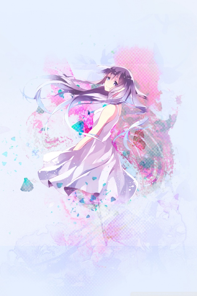 Kawaii Anime Wallpaper For Iphone , HD Wallpaper & Backgrounds