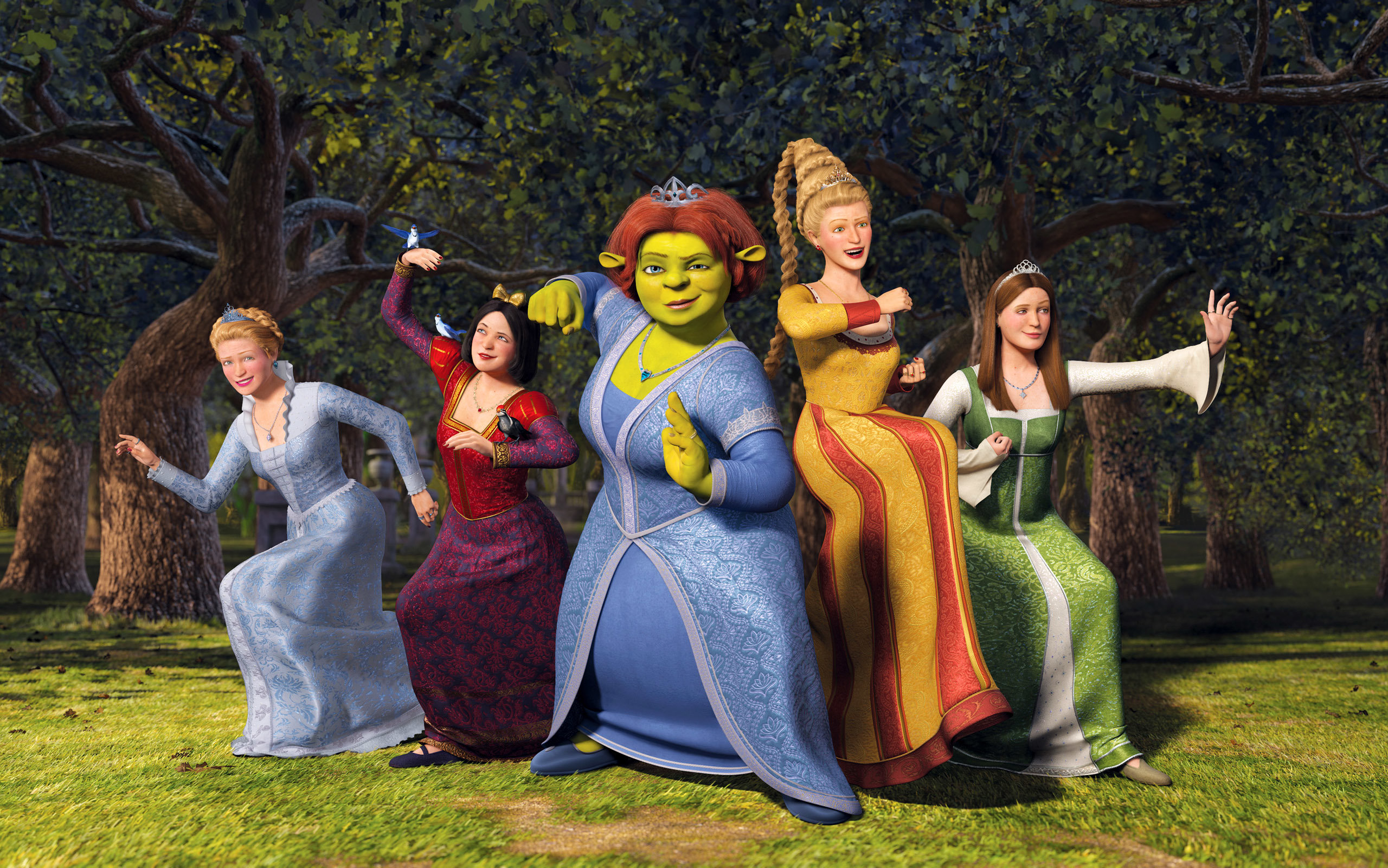 Download Hd Shrek 3 The Third Pc Wallpaper Id - Princesses Shrek 3 , HD Wallpaper & Backgrounds