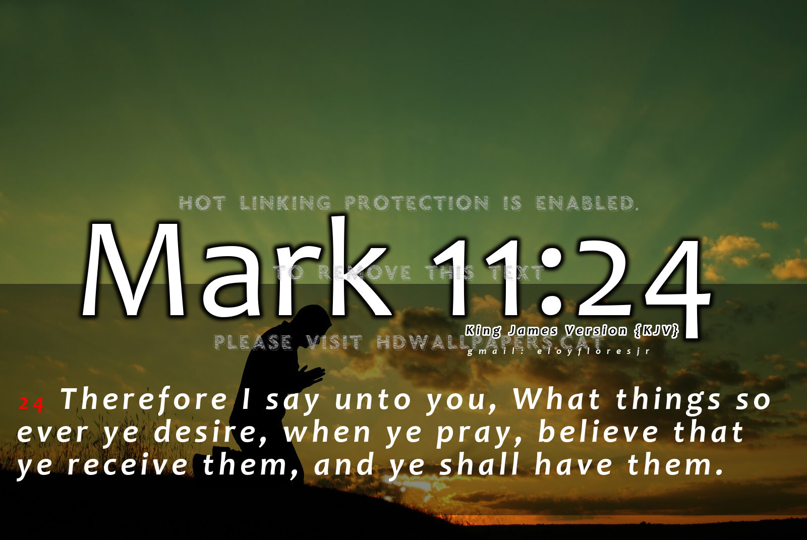 24 Bible Verse Wallpaper Background - Mark 11 24 , HD Wallpaper & Backgrounds