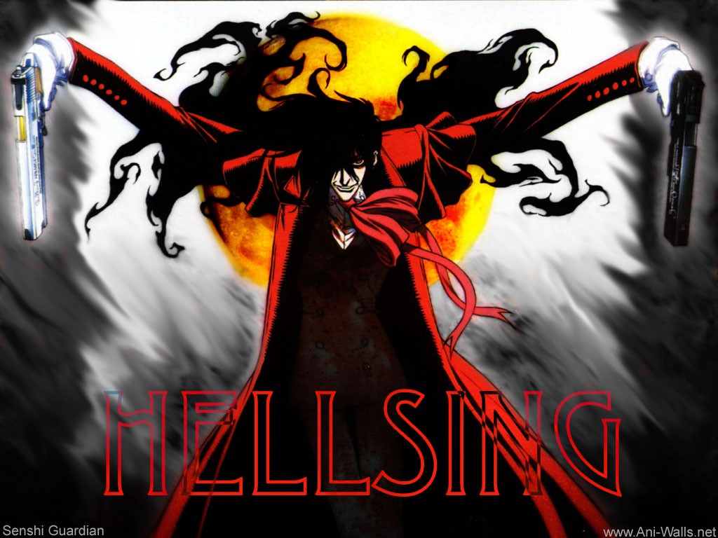 Guns Hellsing Wallpaper - Logos Naki World Yasushi Ishii , HD Wallpaper & Backgrounds