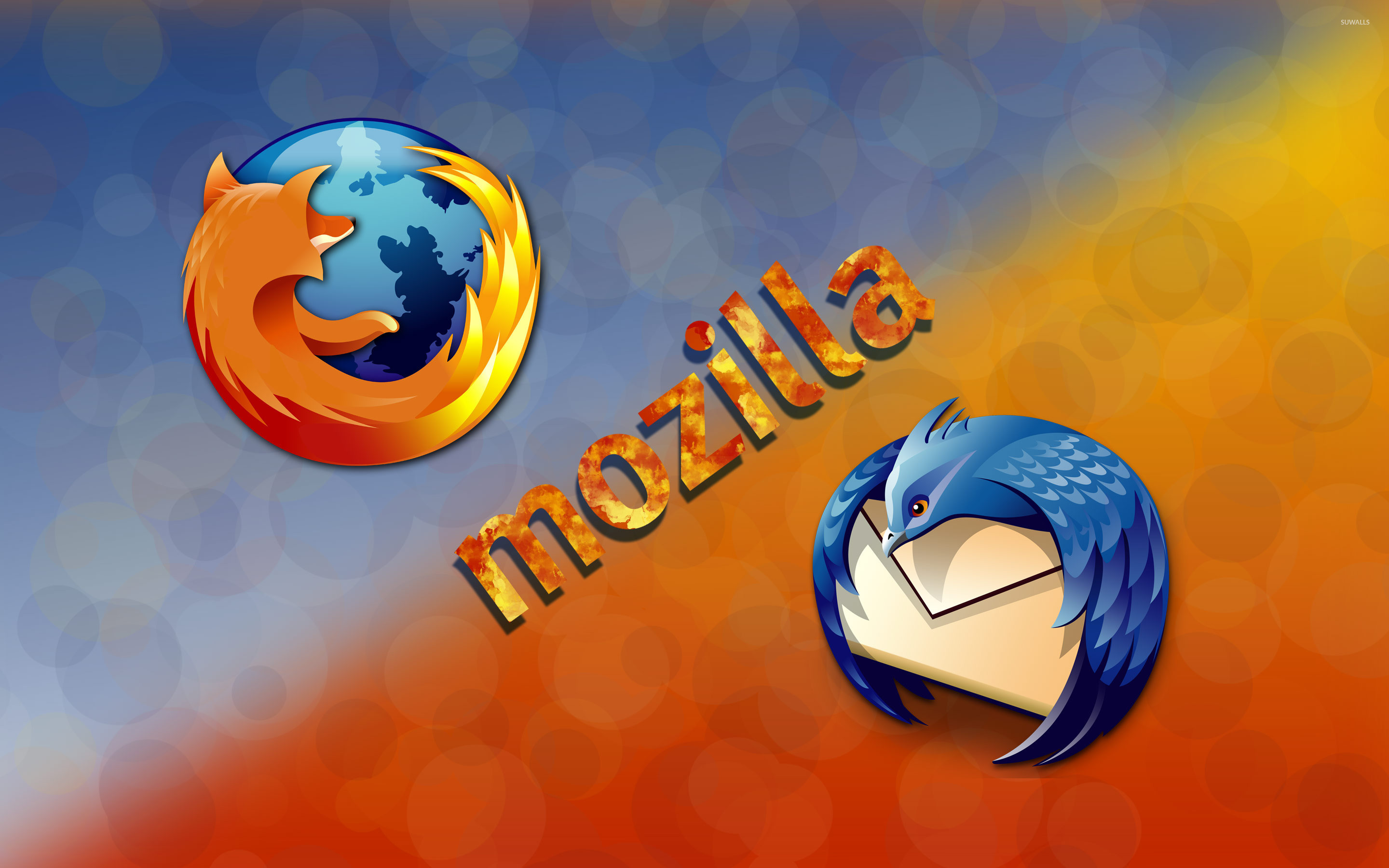 2880x1800, Firefox And Thunderbird Wallpaper 
 Data - Mozilla Firefox , HD Wallpaper & Backgrounds