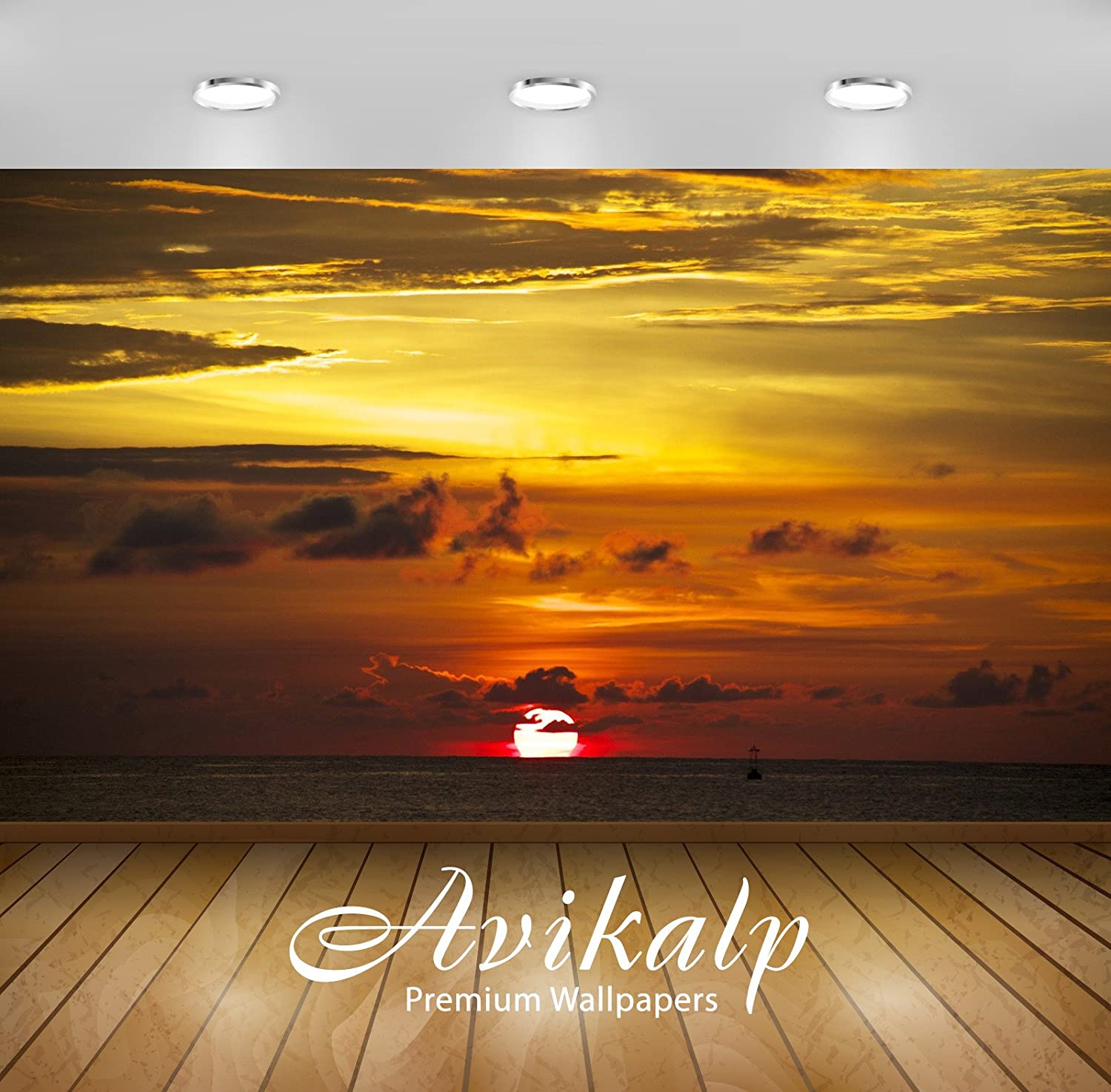 Avikalp Exclusive Awi5528 Gorgeous Sunset Nature Full - Hd For Desktop Full Screen Sunset , HD Wallpaper & Backgrounds
