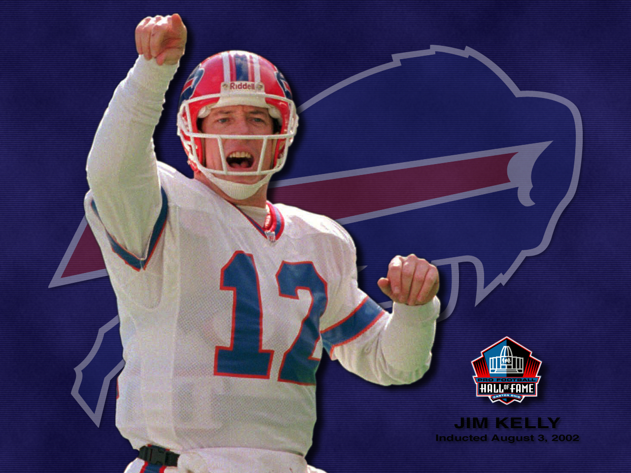 Buffalo Bills Jim Kelly 3 Lwng3f6ll8 - Jim Kelly Buffalo Bills , HD Wallpaper & Backgrounds