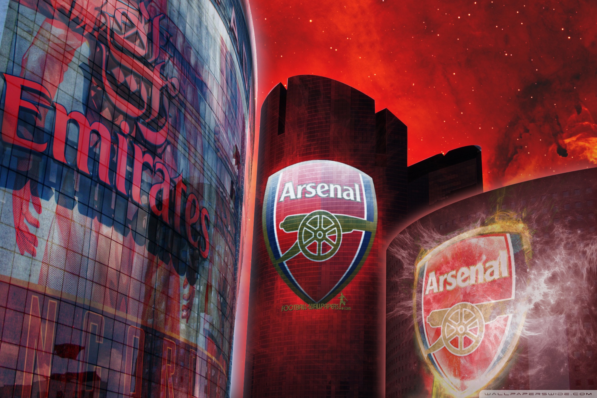 Arsenal Fc Wallpaper 2048 X 1152 , HD Wallpaper & Backgrounds