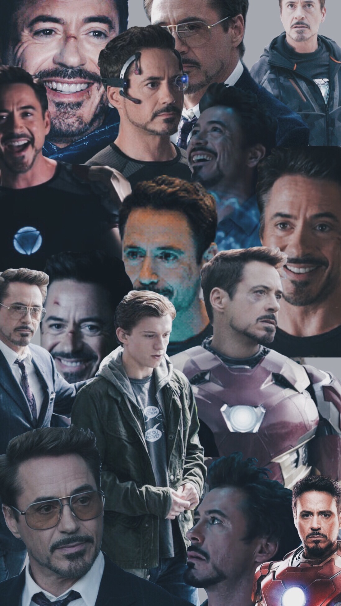 Tony Stark Tribute Wallpaper, Using Almost Only Pictures - Tony Stark Wallpaper Endgame , HD Wallpaper & Backgrounds