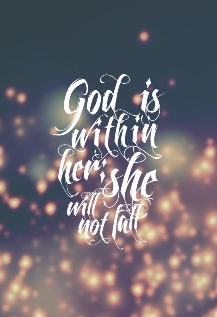 God Is Within Her Iphone , HD Wallpaper & Backgrounds