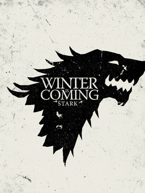 Winter Is Coming, House Stark, Sigil, Game Of Thrones, - Winter Is Coming Png , HD Wallpaper & Backgrounds