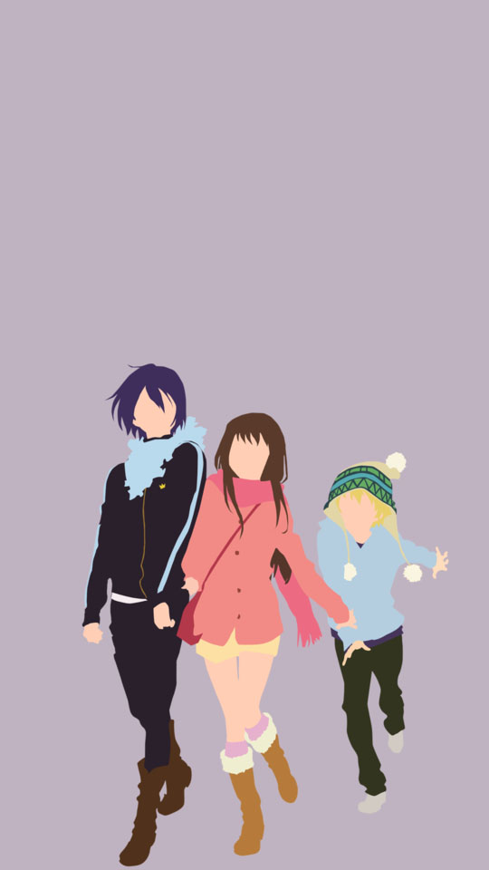 Noragami, Anime, And Minimalist Image - Nora Noragami Lockscreen , HD Wallpaper & Backgrounds