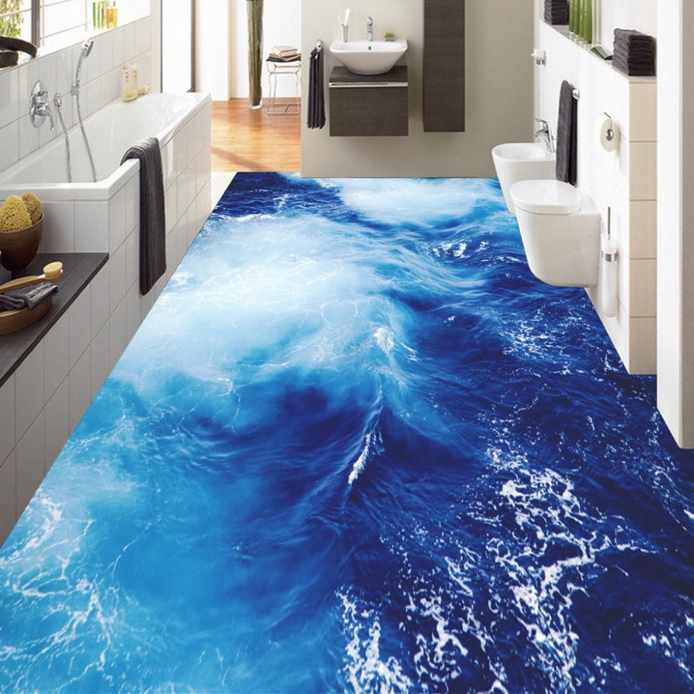 3d Floor Design Price - 3d Floor Sticker Water , HD Wallpaper & Backgrounds