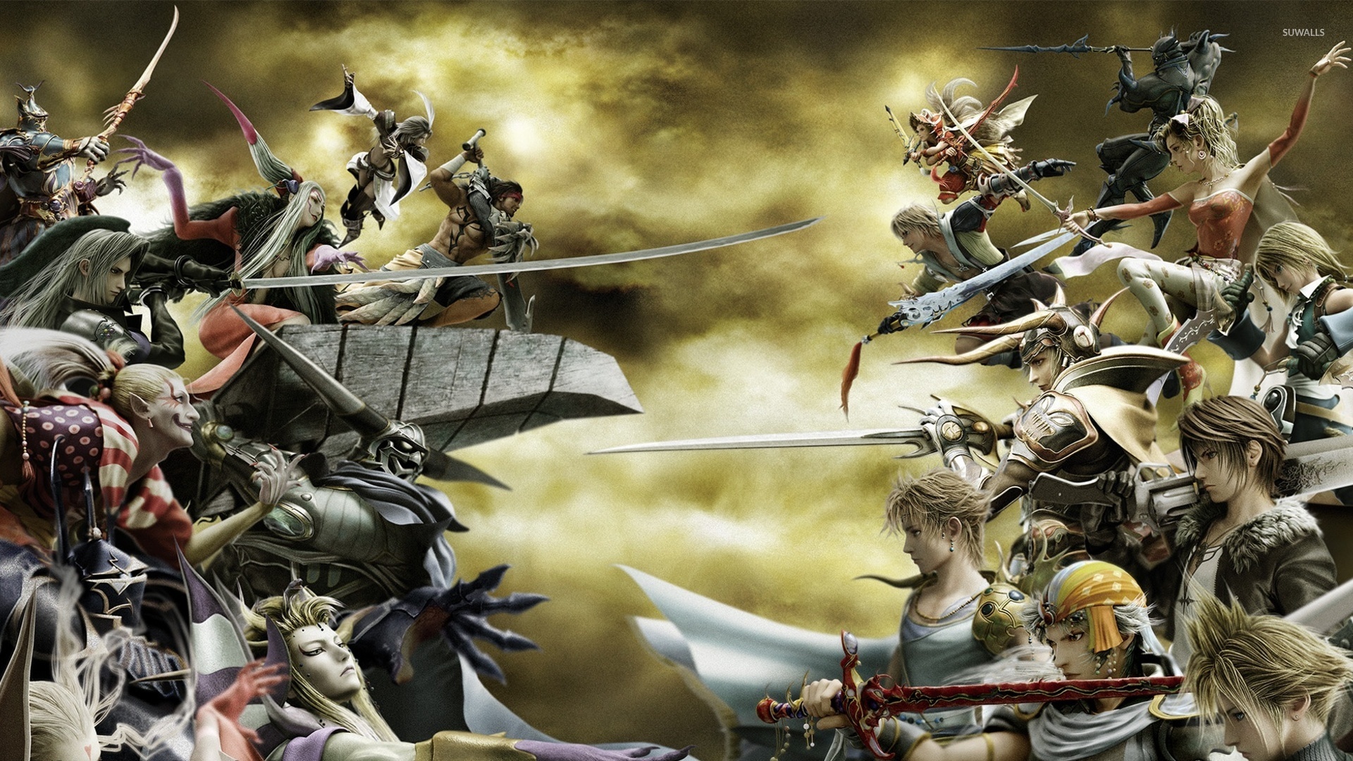 Final Fantasy Dissidia Wallpaper 4k , HD Wallpaper & Backgrounds