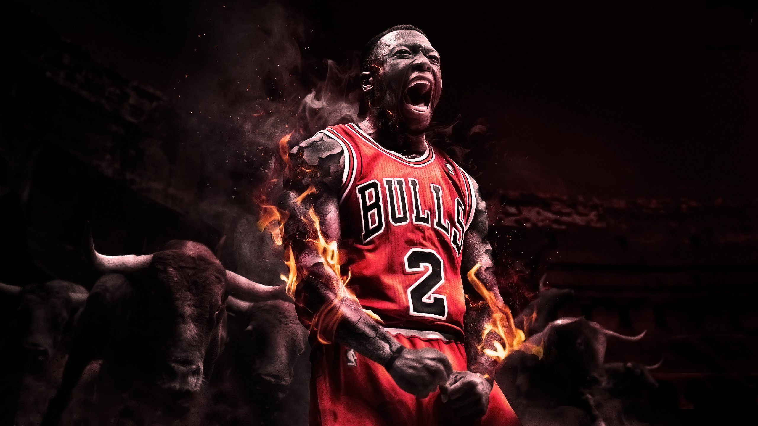 Net Impressive - Nate Robinson On The Bulls , HD Wallpaper & Backgrounds