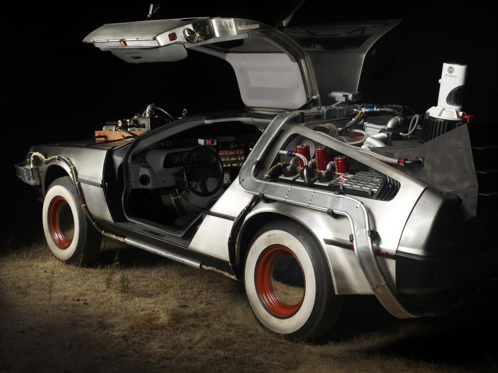 Back To The Future Dmc Delorean Hd Wallpaper,movies - Back To The Future Movie Prop Delorean , HD Wallpaper & Backgrounds