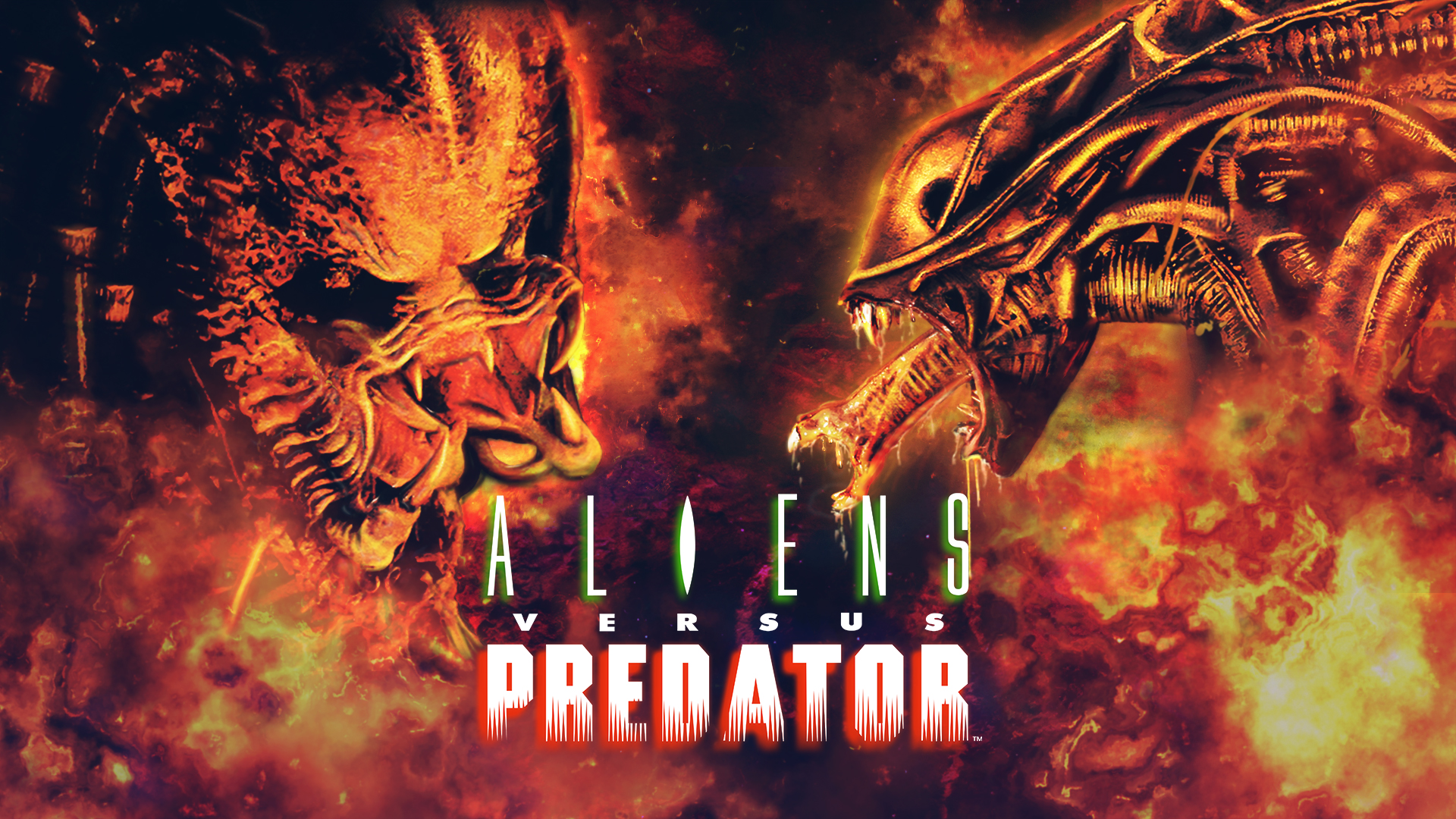 Aliens Vs Predator Classic , HD Wallpaper & Backgrounds