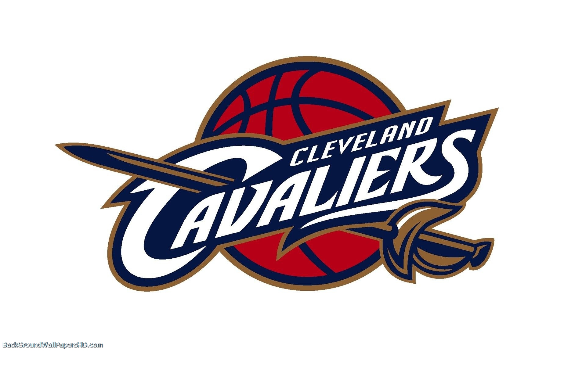 Cleveland Cavaliers White Logo Hd Wallpaper Cleveland - Emblem , HD Wallpaper & Backgrounds