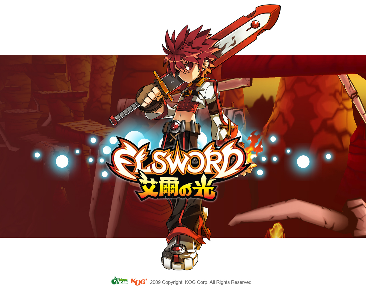 Elsword-magic Knight Wallpaper - Sword Anime Magic Knight , HD Wallpaper & Backgrounds