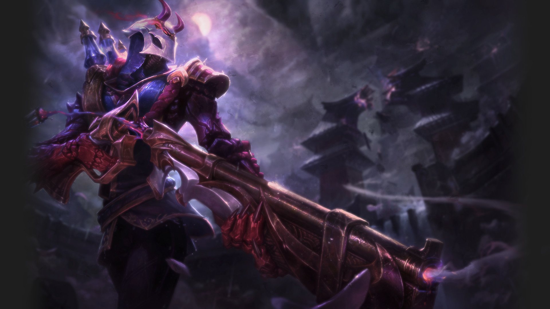 Jhin Wallpaper 
 Data Src Blood Moon Wallpaper Iphone - Lol Blood Moon Jhin , HD Wallpaper & Backgrounds