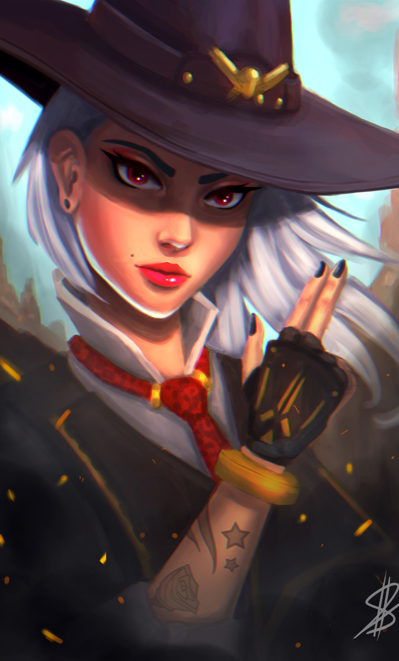 Ashe Overwatch Wallpaper - Overwatch Iphone Wallpaper Ashe , HD Wallpaper & Backgrounds