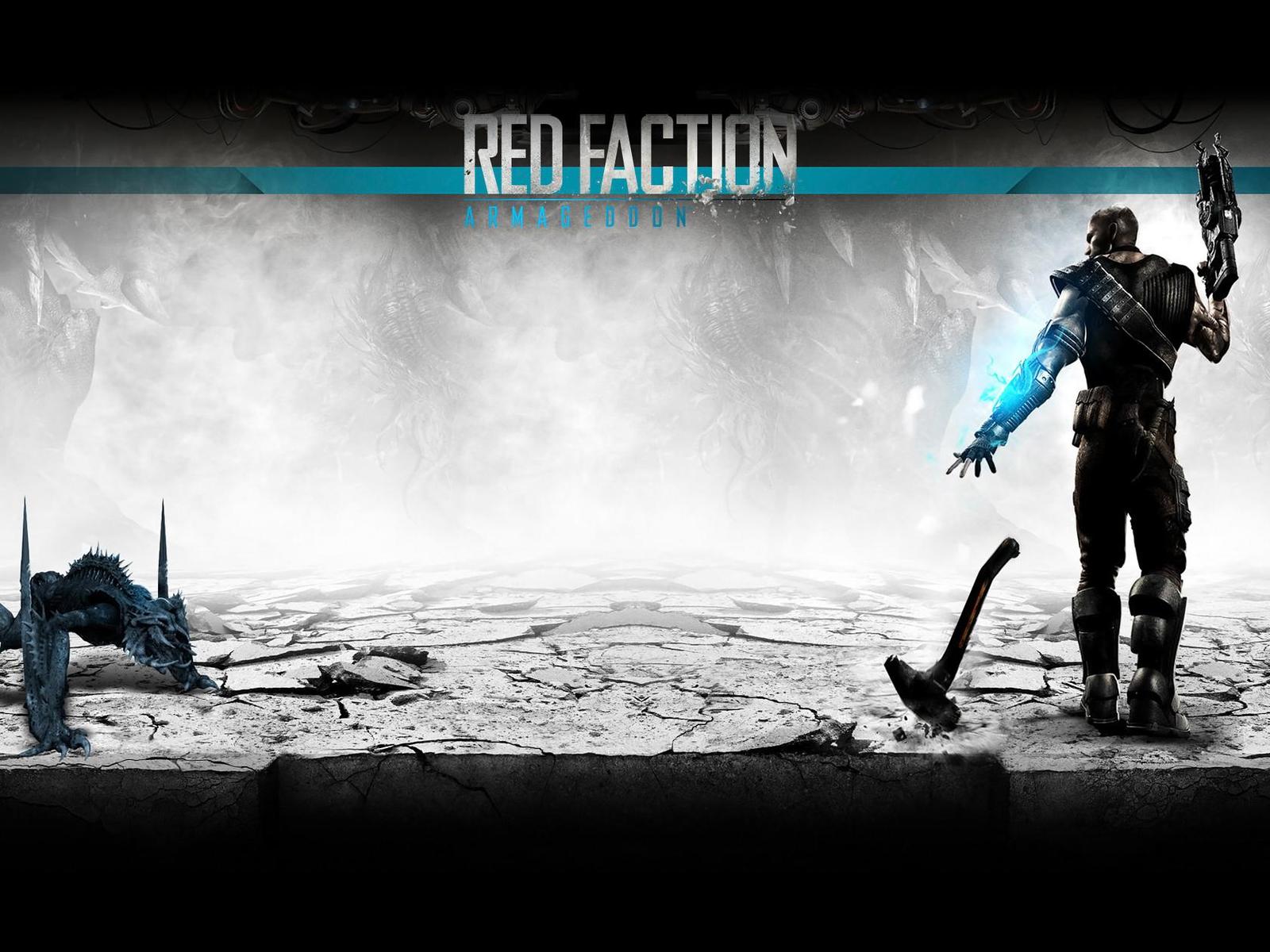 Darius Mason Against Alien Life Form Wallpaper - Red Faction Armageddon , HD Wallpaper & Backgrounds