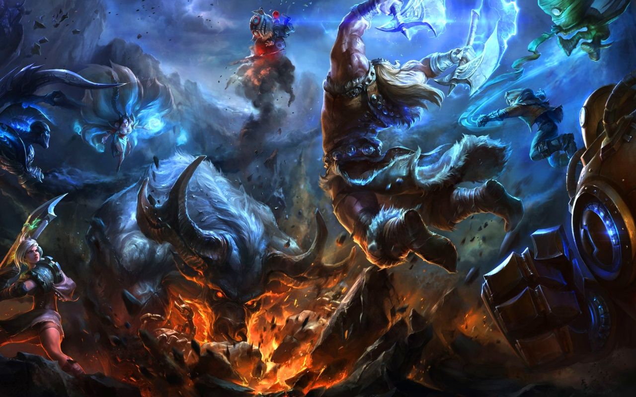 League Of Legends Backgrounds Illaoi , HD Wallpaper & Backgrounds